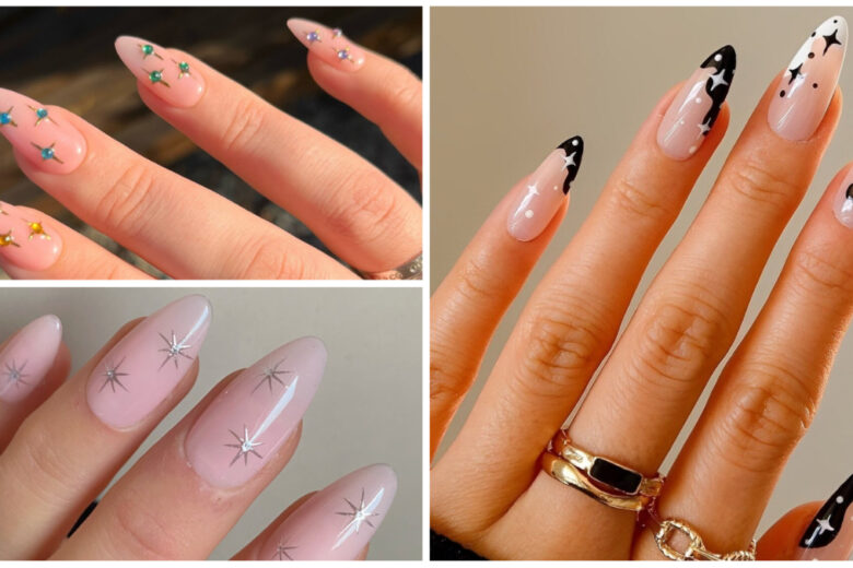 Tendenze nail art 2023: con le starry nails le unghie si vestono di stelle