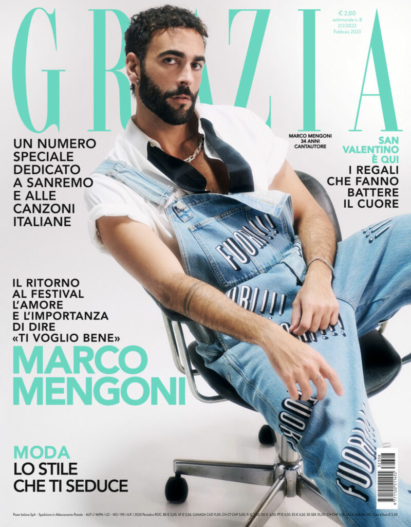 Grazia è in edicola con Marco Mengoni