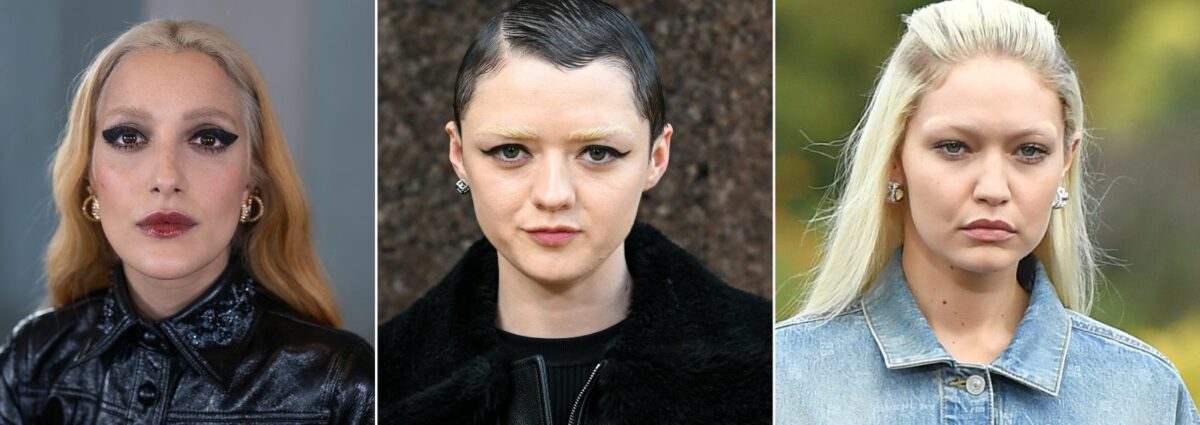 cover sopracciglia decolorate