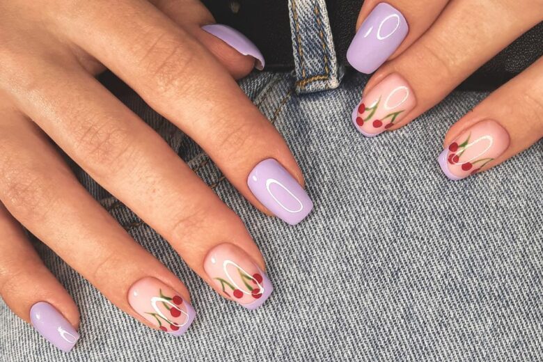 Cherry nails: la tendenza manicure più dolce del momento