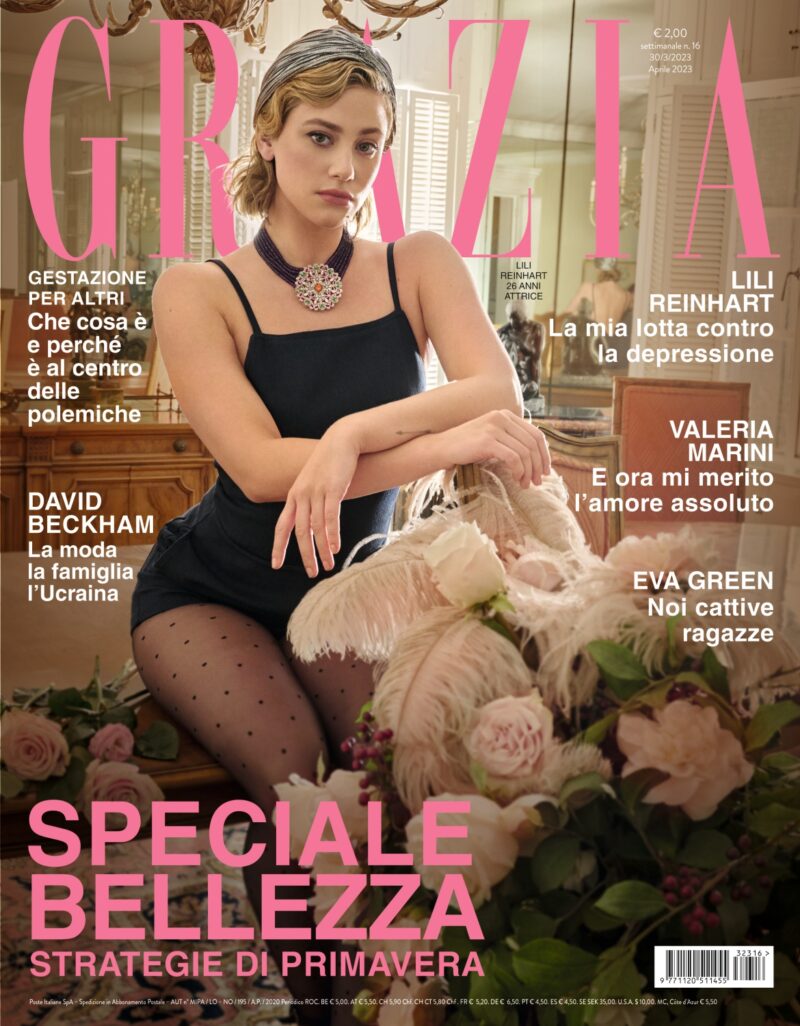 Grazia è in edicola con Lili Reinhart