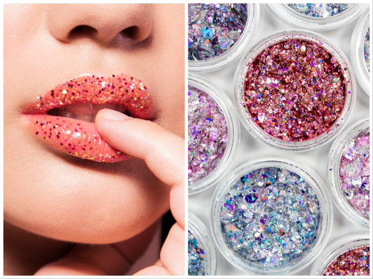 Make-up Celestiale: il trucco glitter per viso, unghie, corpo e