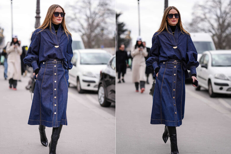 Look total jeans: quello di Olivia Palermo per noi è un grande sì