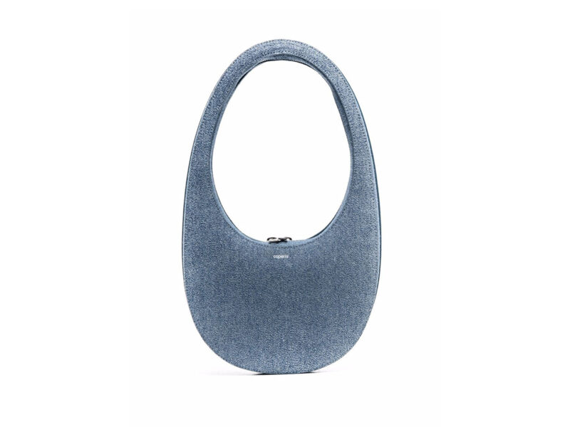 Borsa A Spalla Hobo In Denim Lavato Nero | Grande, Con Tracolla Regolabile, Multi-tasche, Ideale Per Viaggi E Lavoro, 37x13x26 Cm - 2
