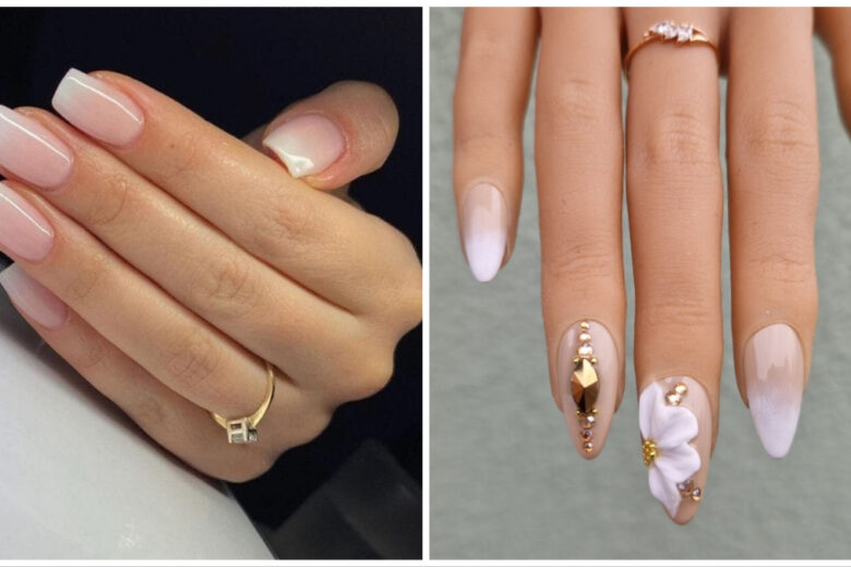 Unghie baby boomer 2023: la nail art nude per mani da favola