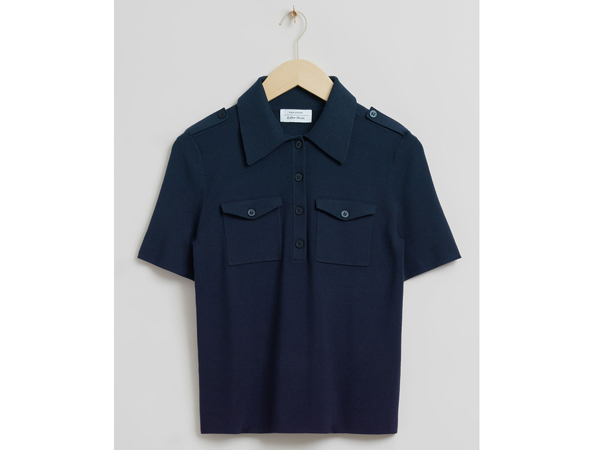Fitted-Uniform-Detail-Polo-Shirt-and-other-stories