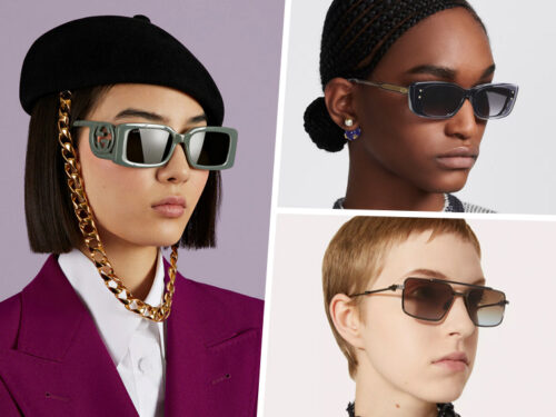 Lunettes De Soleil Exte' Modèle 60803 Pour Femme - Monture Blanc Et Noir, Occasion En Bon état