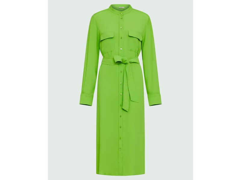 YMING Abito casual da donna con risvolto abbottonato abito camicia con stampa floreale maxi abiti a maniche lunghe a quadri, Turchese tinta unita., S