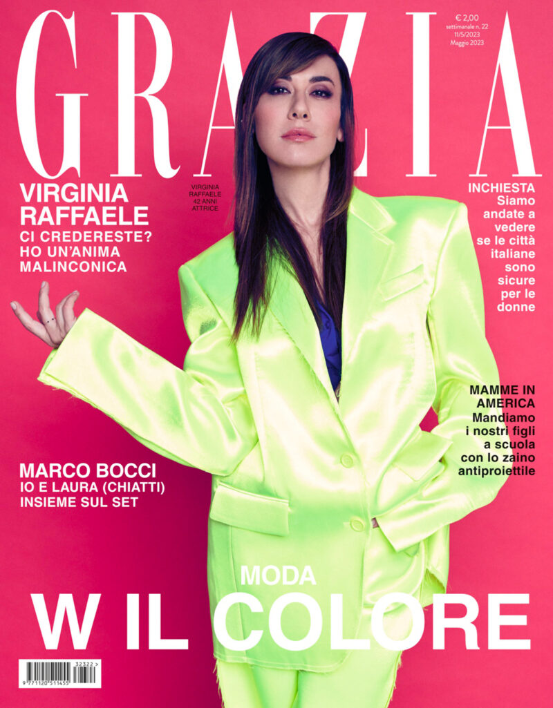 Grazia è in edicola con Virginia Raffaele