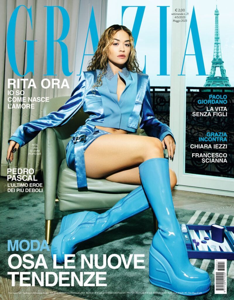 Grazia è in edicola con Rita Ora