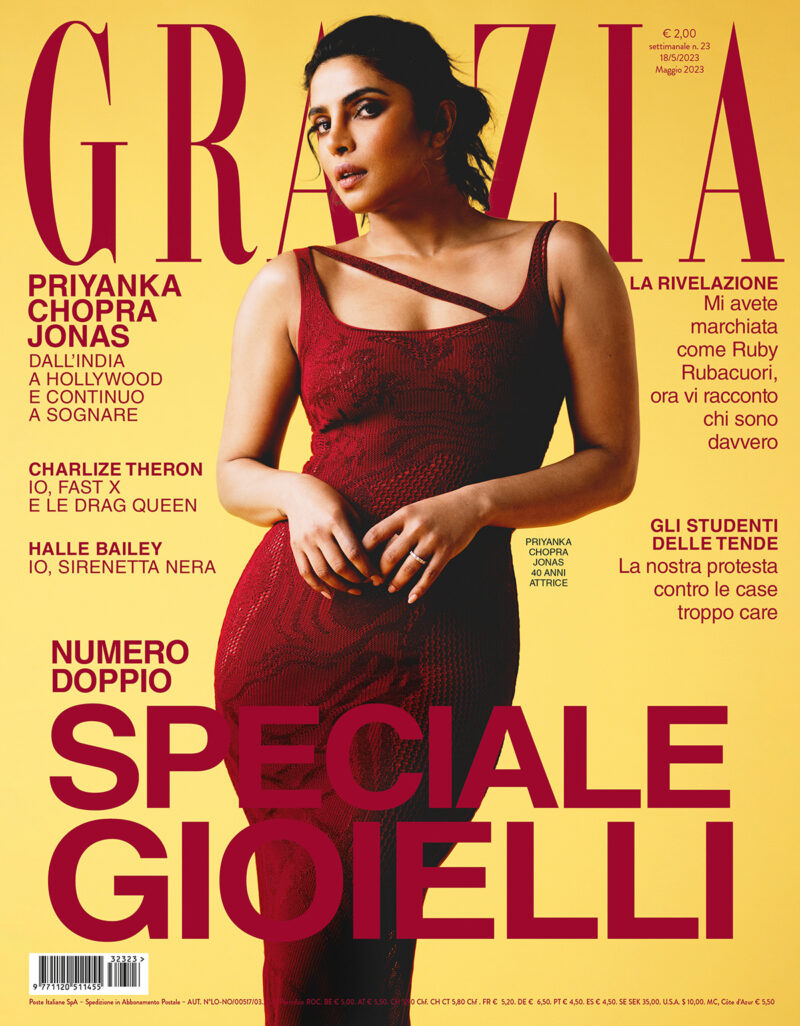 Grazia è in edicola con Priyanka