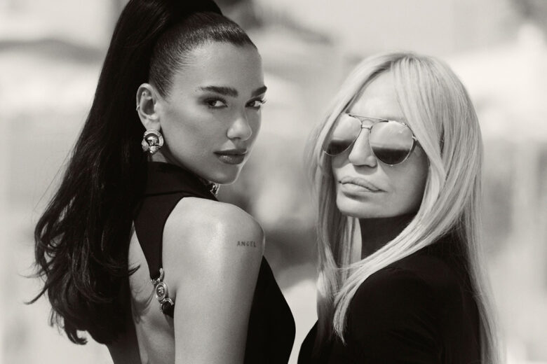 “La Vacanza” con Dua Lipa e Donatella Versace