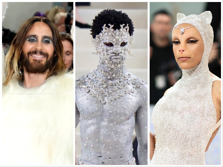 met gala 2023 beauty look top cover mobile