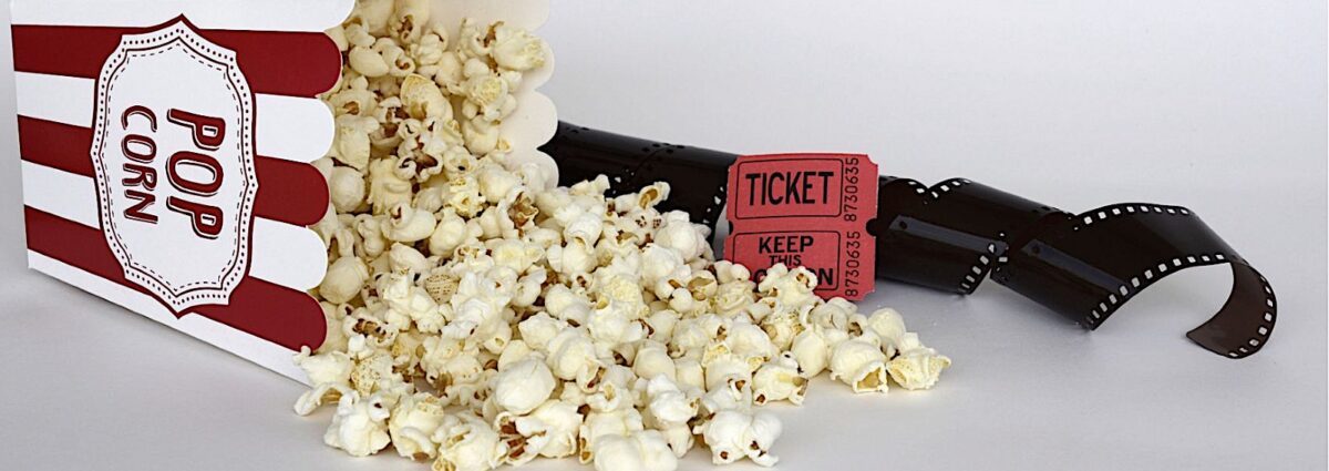pop corn e pellicola