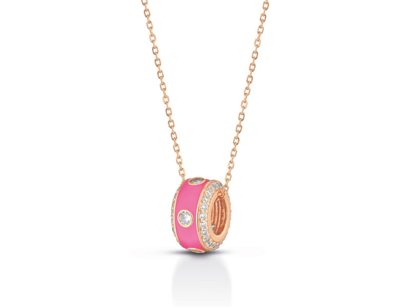 Kulto-925_Colors_collana-in-argento-925-color-oro-rosa-con-pendente-smaltato-e-zirconi-bianchi_64-euro-(1)