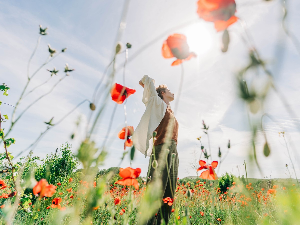 sole felicità primavera