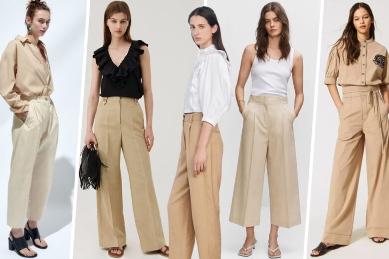 Pantaloni beige: i modelli a cui non potrete dire di “no” da qui a Settembre (e anche oltre)