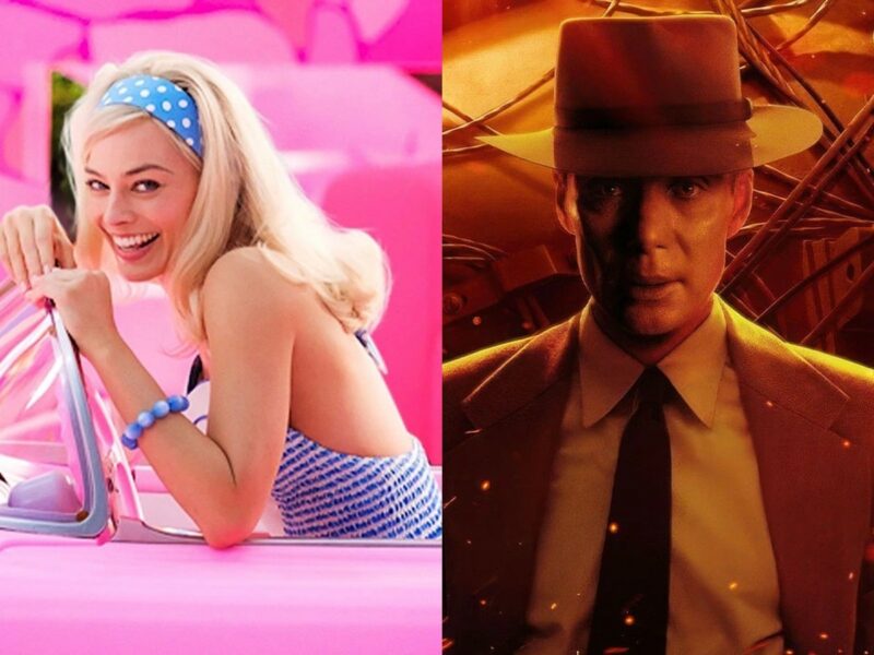 Barbie e Oppenheimer hero