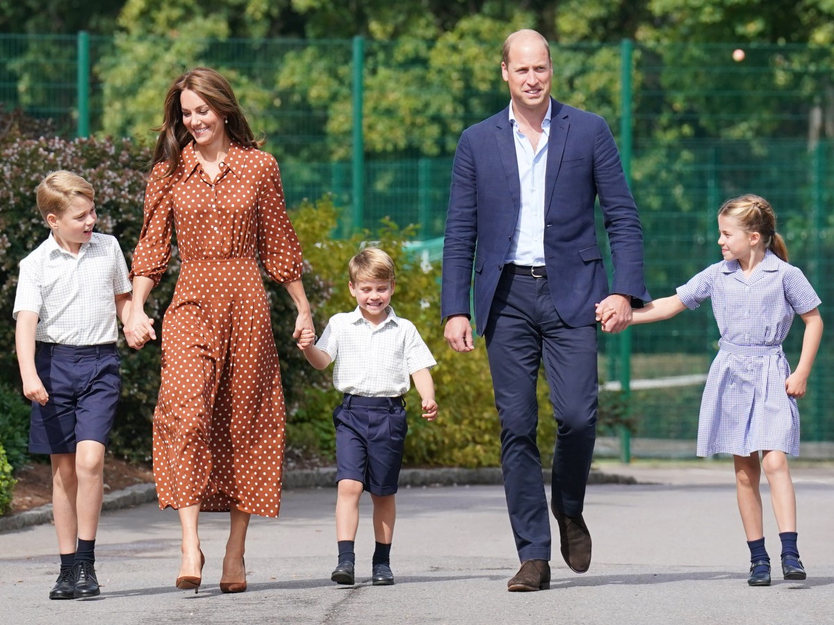 William Kate George Charlotte Louis