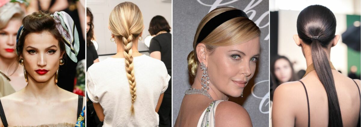 cover Capelli raccolti semplici