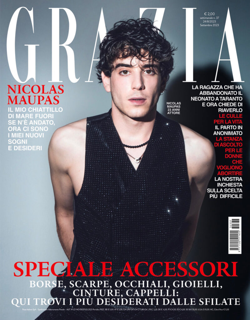 Grazia è in edicola con Nicolas Maupas