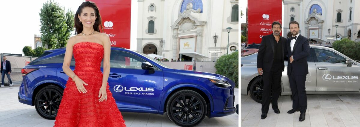 Lexus auto ufficiale Mostra Cinema Venezia Caterina Murino attrice