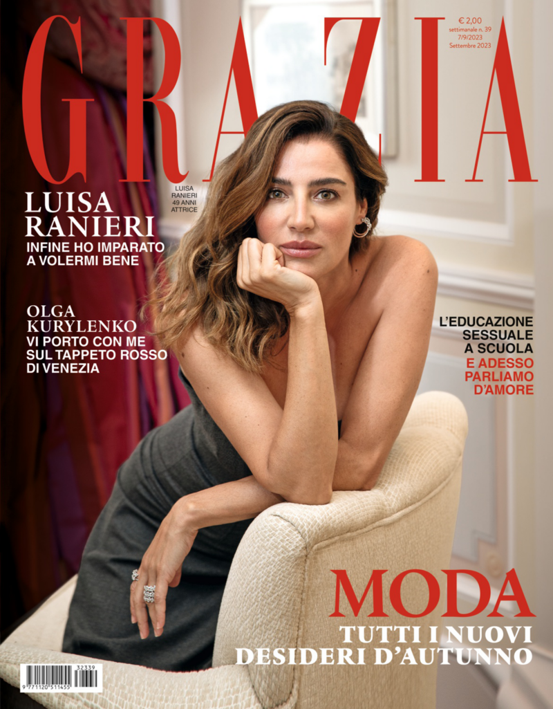 Grazia è in edicola con Luisa Ranieri