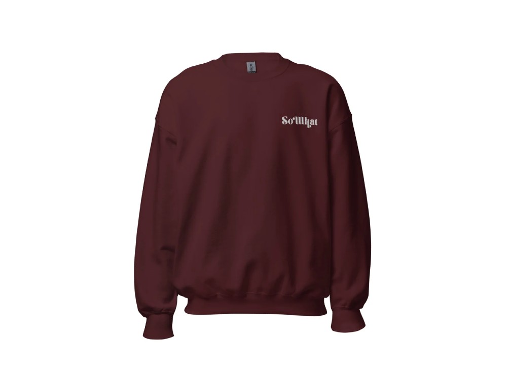 ok FELPA SO WHAT BURGUNDY