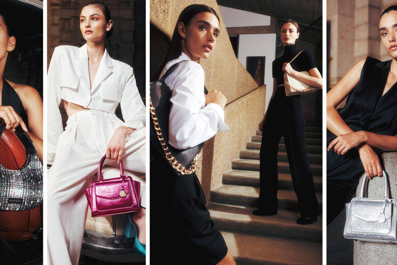 Accessori Miriade FW23: dal giorno alla sera, per la donna glam e dinamica