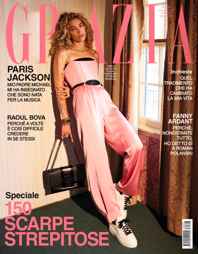 Grazia è in edicola con Paris Jackson