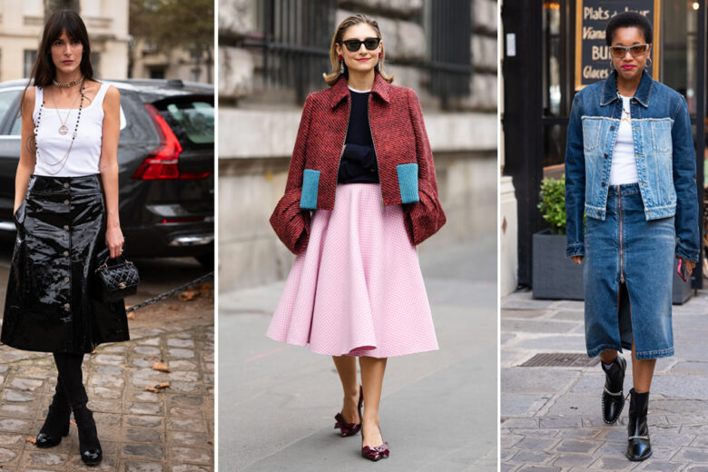 Quali scarpe abbinare alla gonna midi? Ecco 5 idee dallo street style