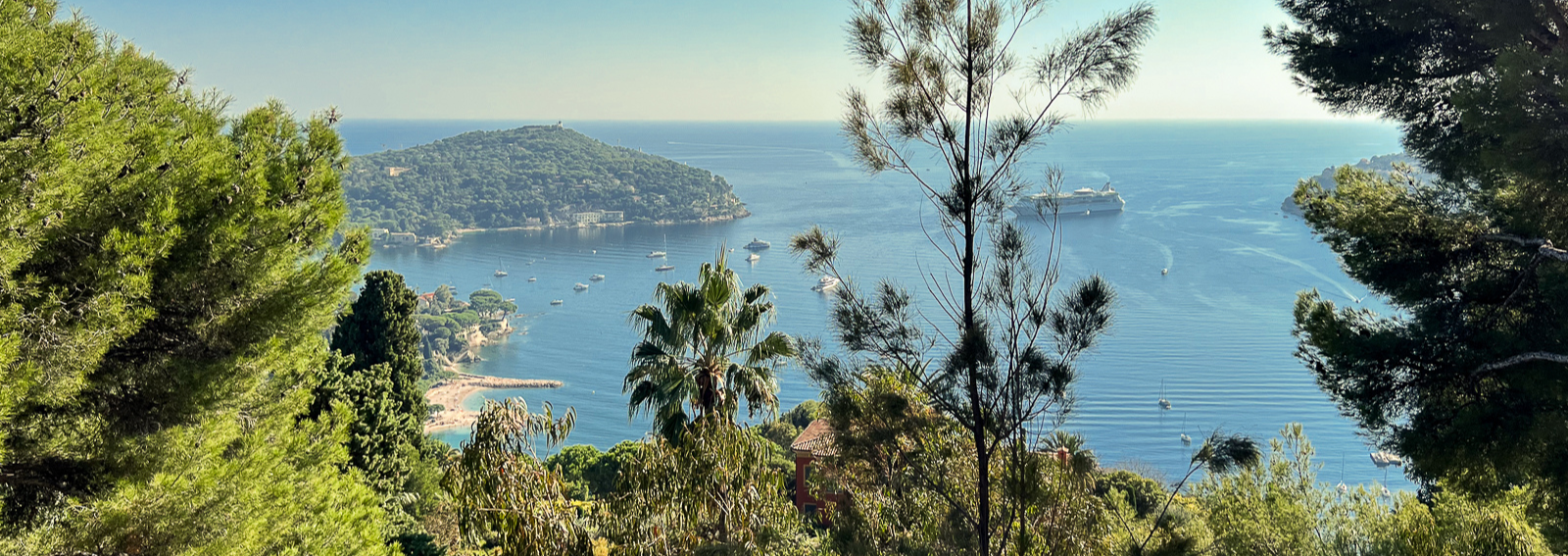 Vista Della Costa Azzurra Francia