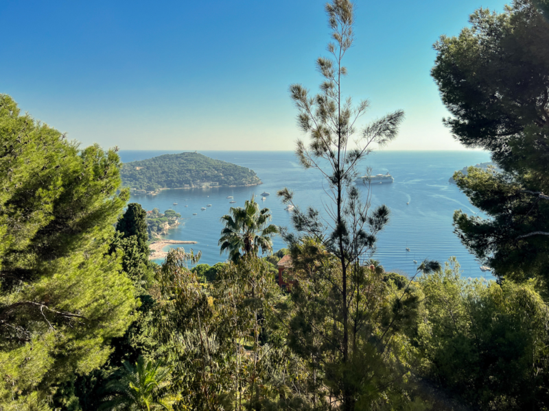 Vista della Costa Azzurra Francia