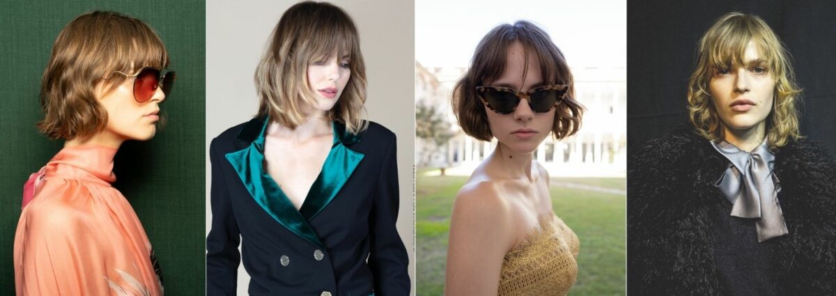 cover caschetto mosso con frangia