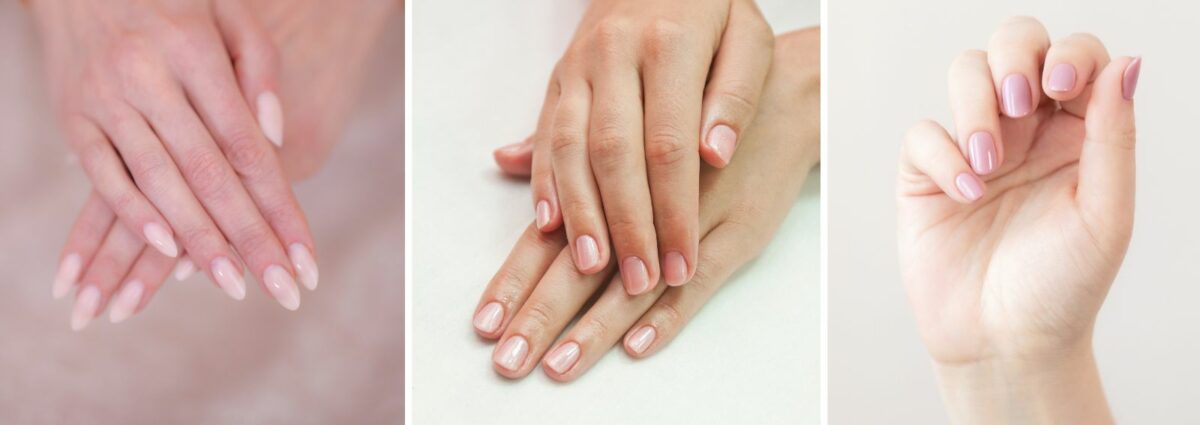 cover unghie color cipria