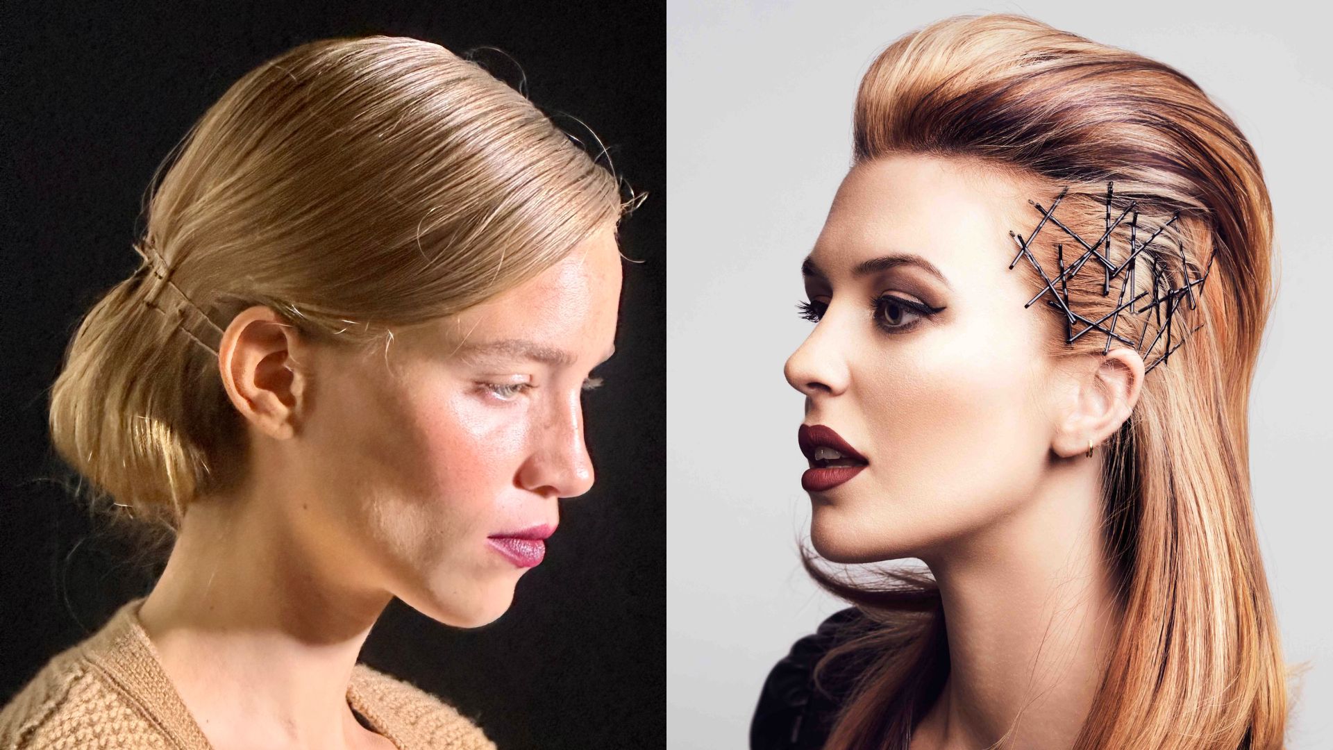 capelli semi raccolti eleganti