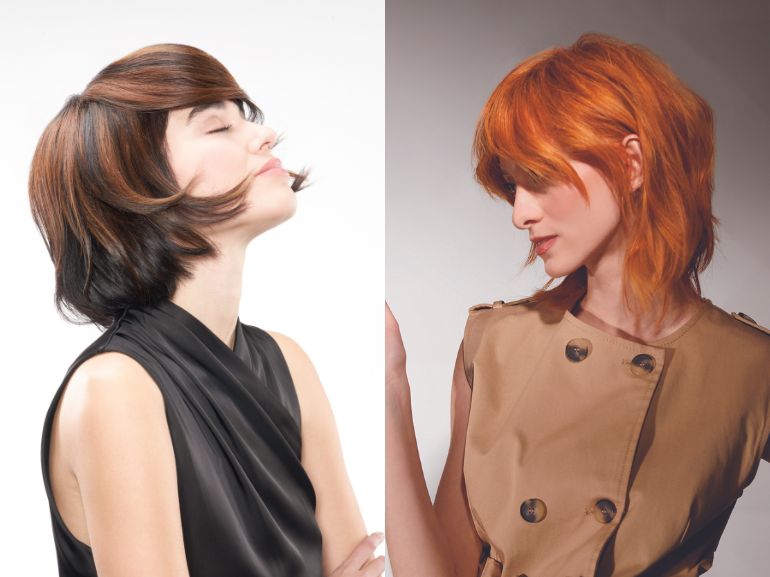 mobile tagli scalati medi corti