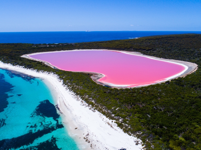 Australia Lake Hillier Tourism Western Australia