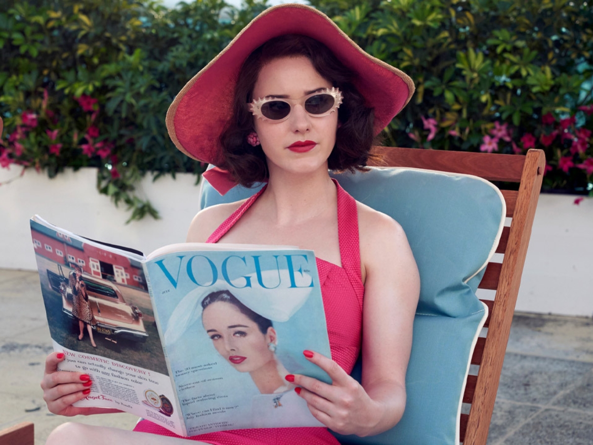 Midge Maisel grazia
