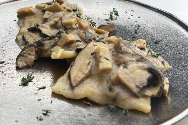 La ricetta da provare nel weekend: i tortelli di zucca con crema di funghi