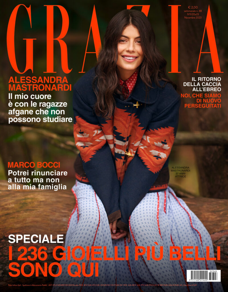 Grazia è in edicola con Alessandra Mastronardi