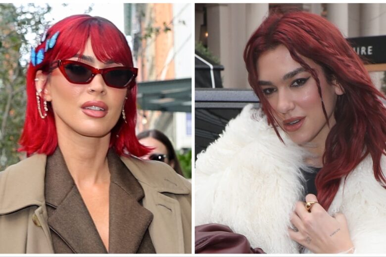 Tendenza capelli rossi: le chiome delle star, da Dua Lipa a Megan Fox, sono on fire!