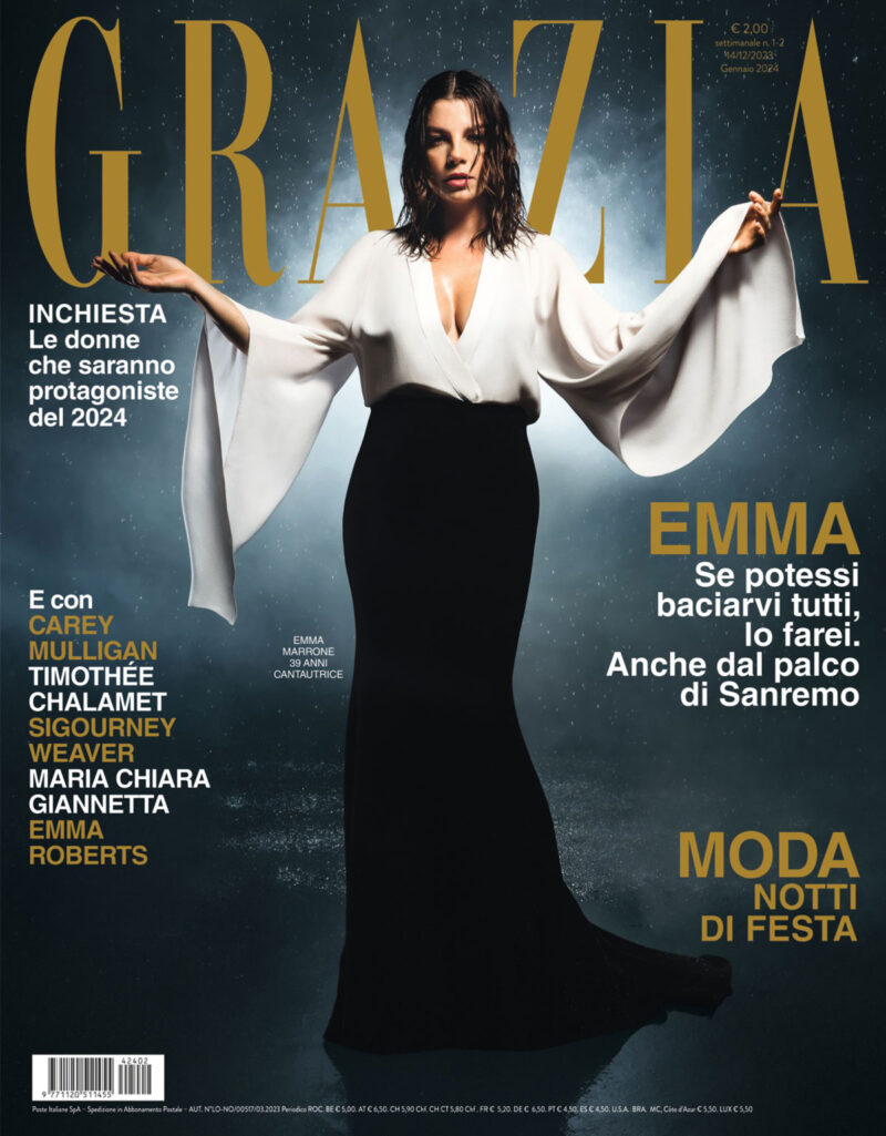 Grazia è in edicola con Emma