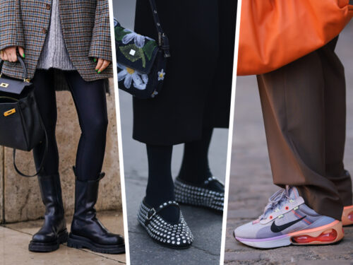 outfit scarpe da borsetta