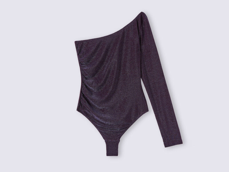 Mulisky Body Donna Con Stampa Leopardata – Scollo A V, Maniche Lunghe, Elasticizzato (S/M/L) - 3