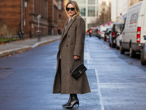 Trench Cappotto Cammello Street Style Trench Cappotto Cammello E