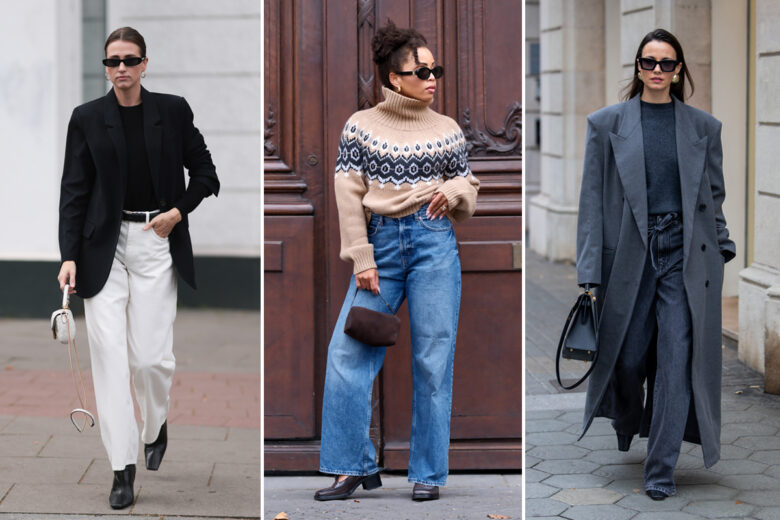 Jeans larghi: ecco il segreto per abbinarli con stile “all winter long”