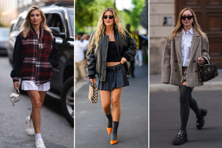 Minigonna a pieghe: 5 idee (dallo street style) per abbinarla con stile da mattina a sera