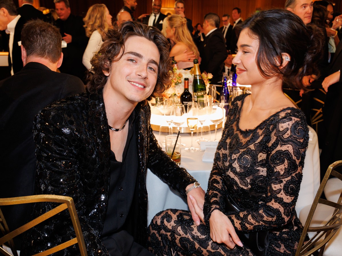 Timothée Chalamet and Kylie Jenner