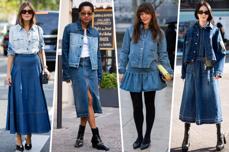 Gonna di jeans: come abbinarla in 5 look mix&match perfetti per questo periodo dell’anno